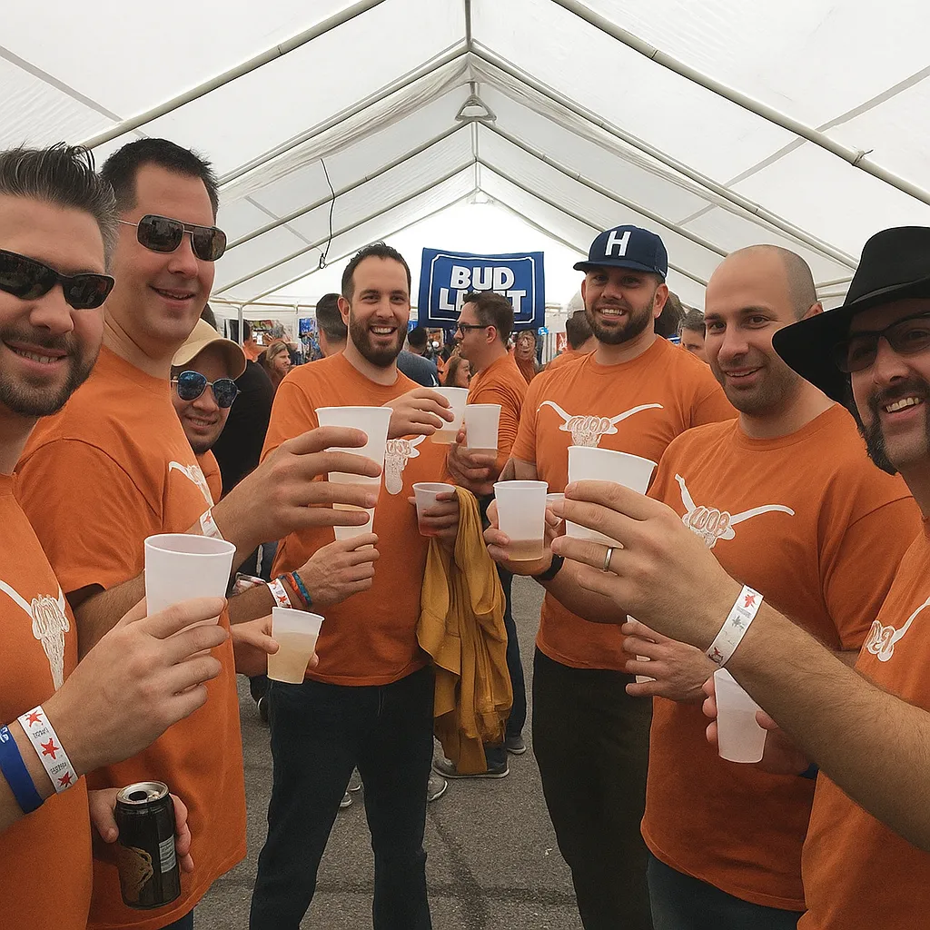 LONGHORNS TAILGATE EXPERIENCE β DAYTIME bachelor party experience in Austin