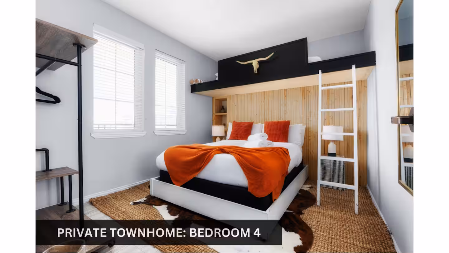 INN CAHOOTS UNITS 3 (5BR/13BEDS) — bachelor party group stay in Downtown